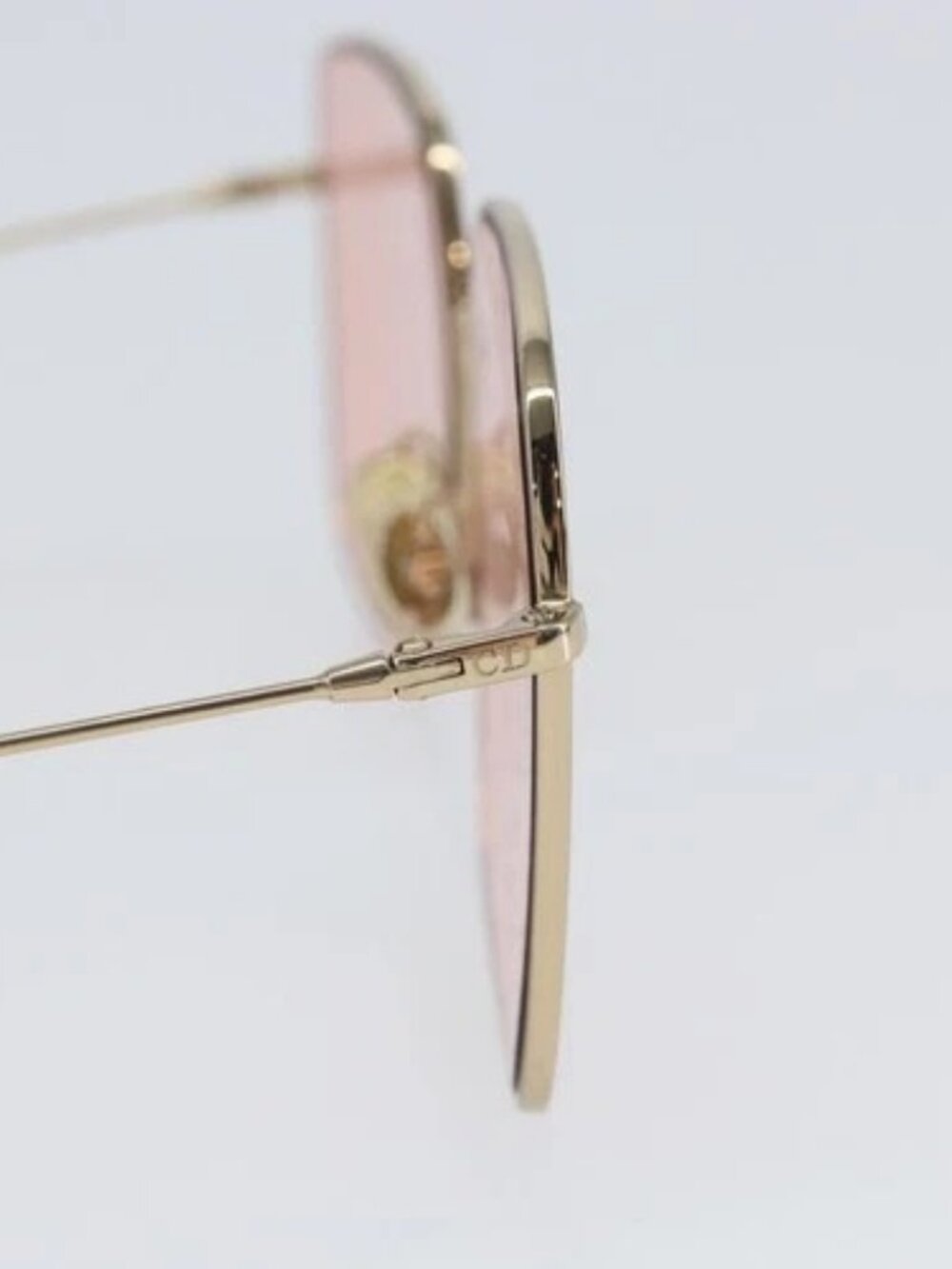 Christian Dior Sunglasses metal Pink Auth BA10311 - Picture 9 of 16